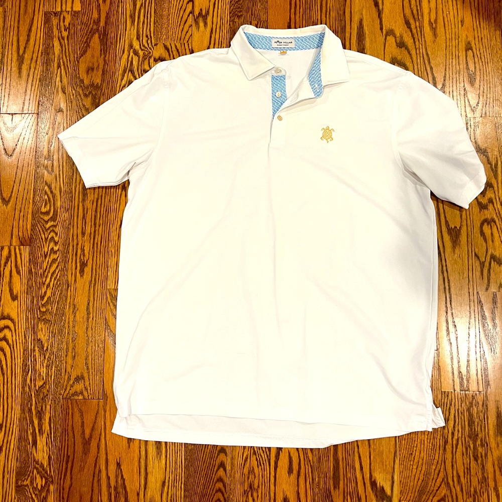 Peter Millar XL Polo with Boat Print